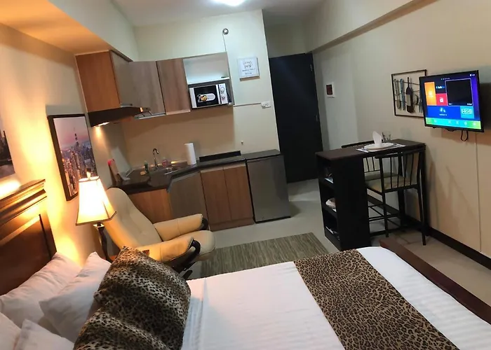 300mbps Wi-fi Avida Riala Studio2 27th Floor Апартаменты