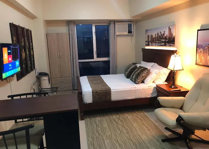 Апартаменты 300mbps Wi-fi Avida Riala Studio2 27th Floor