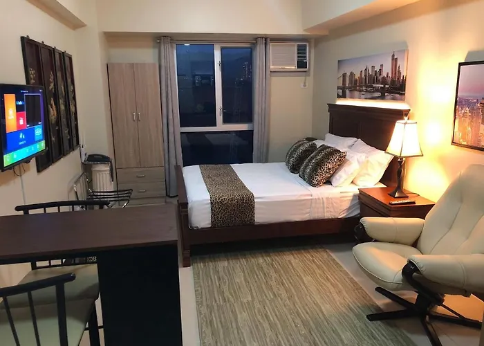 Апартаменты 300mbps Wi-fi Avida Riala Studio2 27th Floor Себу