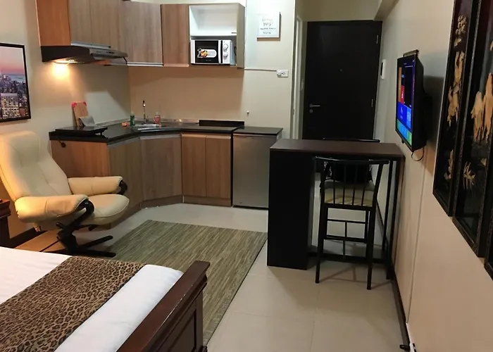 Апартаменты 300mbps Wi-fi Avida Riala Studio2 27th Floor *