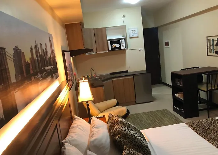300mbps Wi-fi Avida Riala Studio2 27th Floor Апартаменты